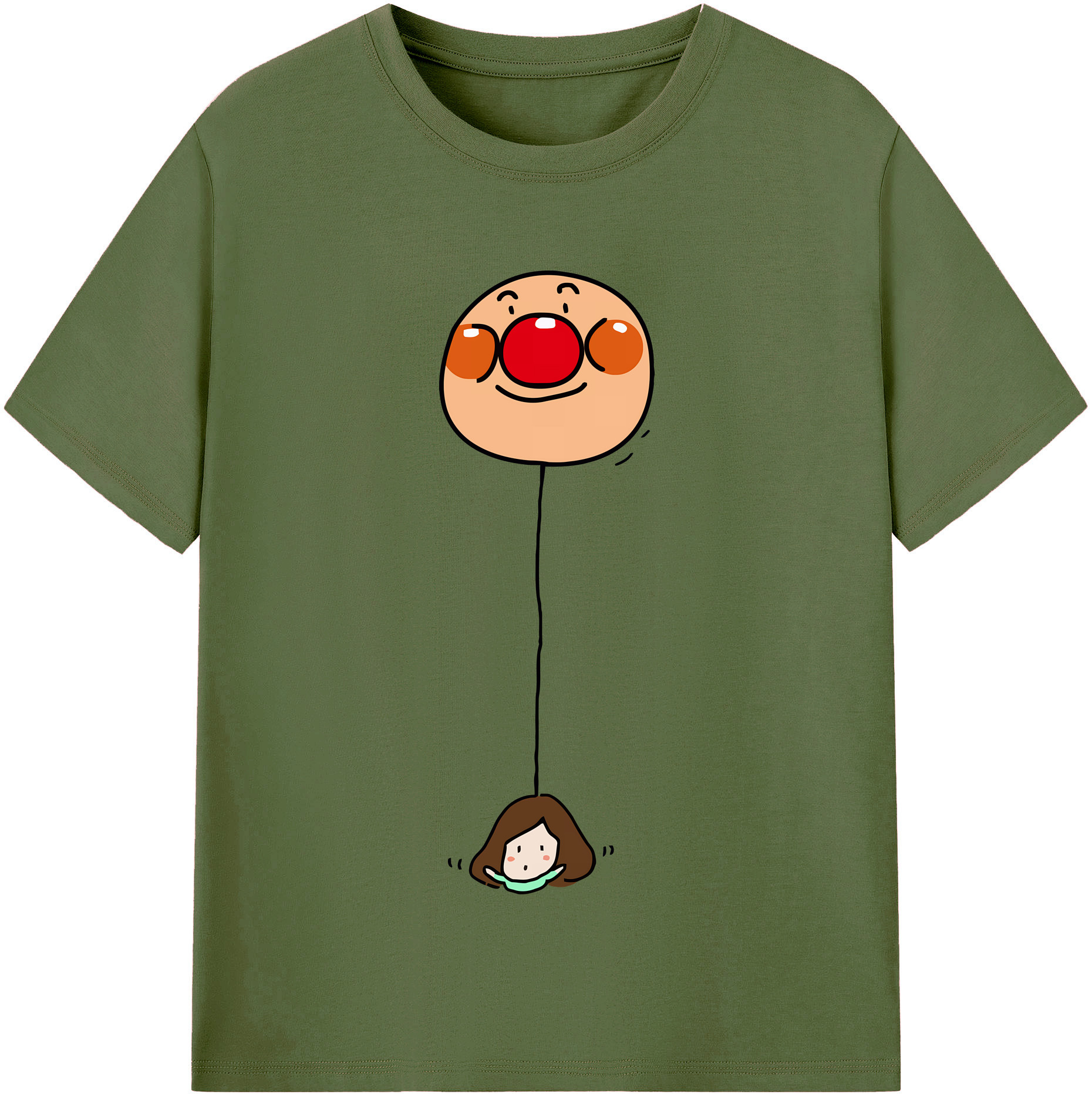 （画像用） アンパンマン Anpanman 綿100％半袖Tシャツ（フロントプリント）